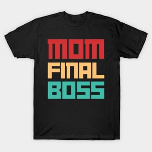 Womens Funny Mom Boss T shirt for Mother's Day T-Shirt